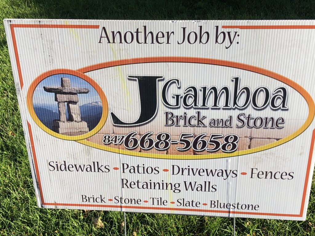 JGamboa yard sign